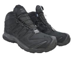 Chaussures Homme Salomon Xa Forces Mid Wide En - Noir - 45 1/3 Occasion 45 1/3