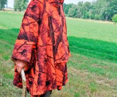 Poncho chasse orange camo (Couleur: Signalcamo, Taille: L) - 2