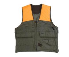 GILET DE CHASSE KAKI/ORANGE HART - TAILLE L OCCASION taille L